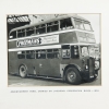Advertisement panel carried on Liverpool Corporation buses 1959