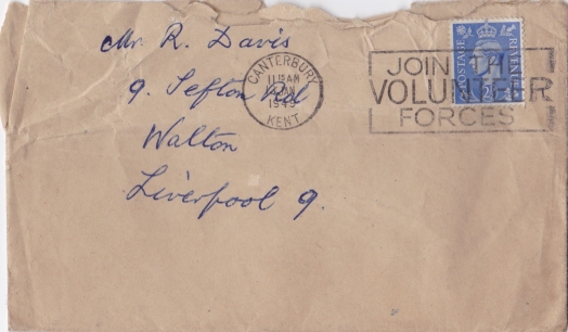 Chislet Colliery Welfare Band Envelope 1