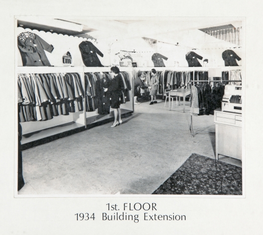 1st Floor 1934 Building Extension