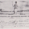 Liverpool and Manchester Railway Company share certificate