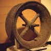 Small pulley wheel from Chatsworth Street Cutting