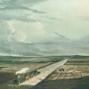 Railway Across Chat Moss, Coloured View of the Liverpool and Manchester Railway II
